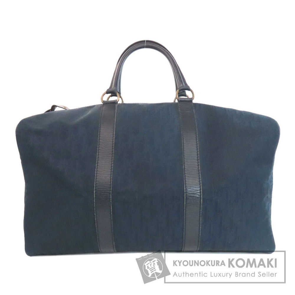Christian Dior Trotter Boston Bag Canvas